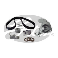 Timing Belt Kit with Hydraulic Tensioner & Water Pump Kit Gates TCKHWP303