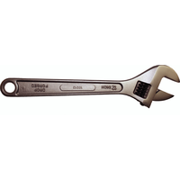 12" Super-Satin Adjustable Wrench T&E Tools 10212