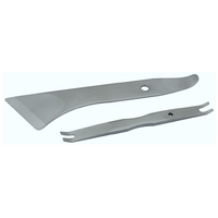 Pry Bar & Clip Set Super Slim for Trim Removal 1034 T&E Tools