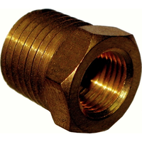 Reducing Bush (1/8" x 3/8" NPT) T&E Tools 11042