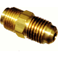 Inverted Flare Fitting (1/4" x 1/4" NPT) T&E Tools 12226