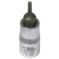 5/64" x 1/4"Dr. In-Hex Socket 35mm L T&E Tools 12902