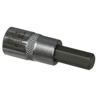 1/4"   x 1/4"Dr. In-Hex Socket 35mm L T&E Tools 12908