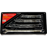 SAE Long Combination Wrench Set T&E Tools 13000L