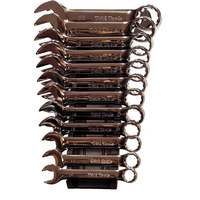 12 Piece Metric Stubby Combination Wrench Set T&E Tools 13110S