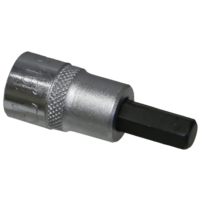 5/32" SAE In-Hex Sockets 3/8" Drive x 50mm Length T&E Tools 13905