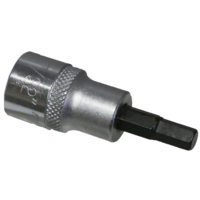 7/32" SAE In-Hex Sockets 3/8" Drive x 50mm Length T&E Tools 13907