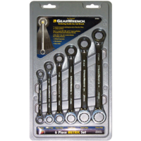 6Pc. Metric Gear Ring Wrench Set T&E Tools 14106