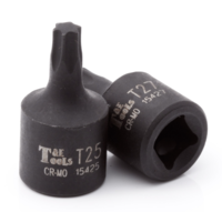 T15 1/4"Drive Torx-r Impact Sockets 32mm Length T&E Tools 15415