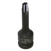 T50 1/2" Drive Torx-r Impact Sockets 78mm Length T&E Tools 15950