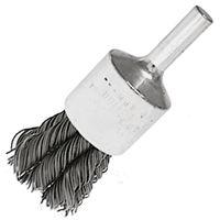 Knot End Wire Brush (3/4") T&E Tools 1601