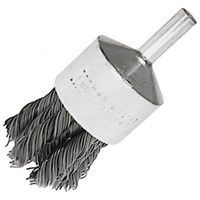 Knot End Wire Brush (1") T&E Tools 1603