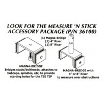 Measure 'N Stick Accessory Kit T&E Tools 1807