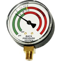 No.20110 - Back Pressure Gauge (15 PSI)