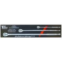 Ratchet Set 3Pc Extra Long Handle T&E Tools TE-21534