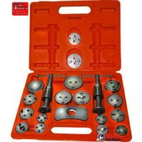 21 Piece Universal Brake Caliper Wind Back Kit T&E Tools 2373