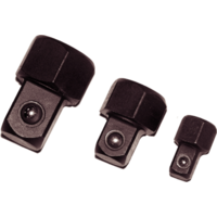 3 Piece Hex Head Socket Adaptor Set T&E Tools 23905