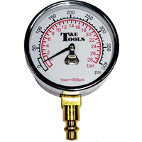 Transmission Gauge (400 PSI) T&E Tools 24008