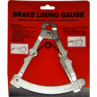 Brake Lining Thickness Gauge T&E Tools 2450