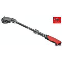 Flex-Head Extendable Ratchet 1/2 Drive 345mm-495mm T&E Tools 24698