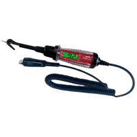  Digital Circuit Tester with Wire Hook 6-48 Volt T&E Tools TE-3018 for ICEV HEV PHEV EV