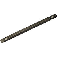 1/4" Hex Slotted Power Bit (6.5mm) T&E Tools 30328