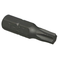 T27 Torx-r x 1/4"Hex Insert Bit 25mm Long T&E Tools 30427