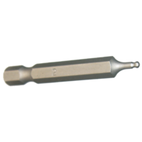 2mm x 1/4" Hex Ball-End In-Hex Insert Bit T&E Tools 30821