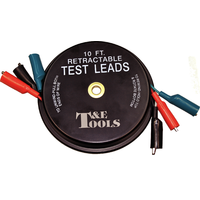 Retractable Test Leads (10Ft) T&E Tools 3346