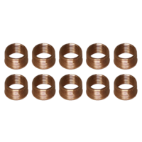 10Pc. Thread Inserts 9.5mm Long for #4100N T&E Tools 4100N-95
