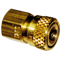 Quick Coupler 1/8" Female NPT Thread to Suit #4451 Diesel compression Tester T&E Tools 41302