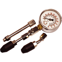 4-In-1 Compression Gauge Set T&E Tools 4422