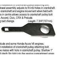 Crankshaft Pulley Holding Tool T&E Tools 4635