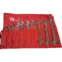 Metric Angle Wrench 9 Piece  Set T&E Tools 49110M