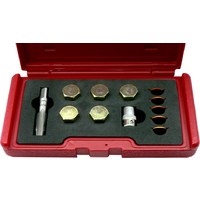 Oil Drain Plug Repair Kit (14mm-15mm) T&E Tools 4912