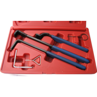 6 Piece Tensioner Wrench & Locking Pin Set T&E Tools 4961