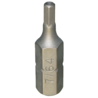 7/64" x 1/4" Hex Tamper In-Hex Insert Bit T&E Tools 50724