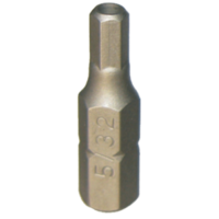 5/32" x 1/4" Hex Tamper In-Hex Insert Bit T&E Tools 50727