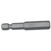 5/16" x 1/4" Hex Tamper In-Hex Power Bit T&E Tools 50769