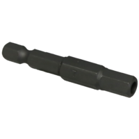 7mm x 1/4" Hex Tamper In-Hex Power Bit T&E Tools 50776
