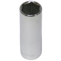13mm x 1/4"Drive 6 Point Deep Socket T&E Tools 52413
