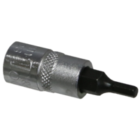 3mm    x 1/4"Dr. In-Hex Socket 38L T&E Tools 52903