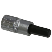 6mm    x 1/4"Dr. In-Hex Socket 38L T&E Tools 52906