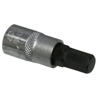 7mm x 1/4"Drive In-Hex Socket 35mm T&E Tools 52907