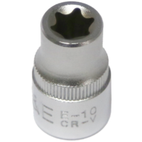 E10 3/8" Drive E-Series Female Torx Sockets (Standard Length) T&E Tools 53610