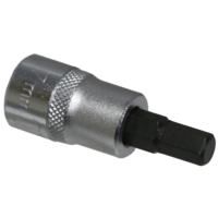 7mm Metric In-Hex Sockets 3/8" Drive x 50mm Length T&E Tools 53807