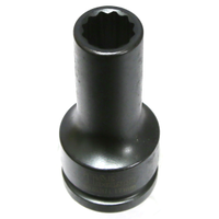 27mm x 1/2" Drive Standard Socket (6 Point) T&E Tools 54227