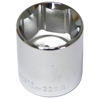 32mm x 1/2" Drive Standard Socket (6 Point) T&E Tools 54232