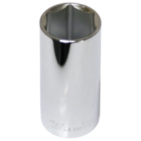 27mm x 1/2" Drive Deep Socket (6 Point) T&E Tools 54427