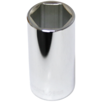 28mm x 1/2" Drive Deep Socket (6 Point) T&E Tools 54428